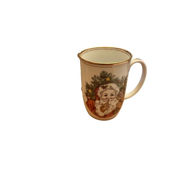 St. Nicholas Fritz and Floyd Mug Original Box Mint. Coffee Christmas Gift - Picture 1 of 7